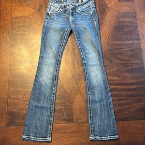 Miss Me Signature Slim Bootcut Jeans